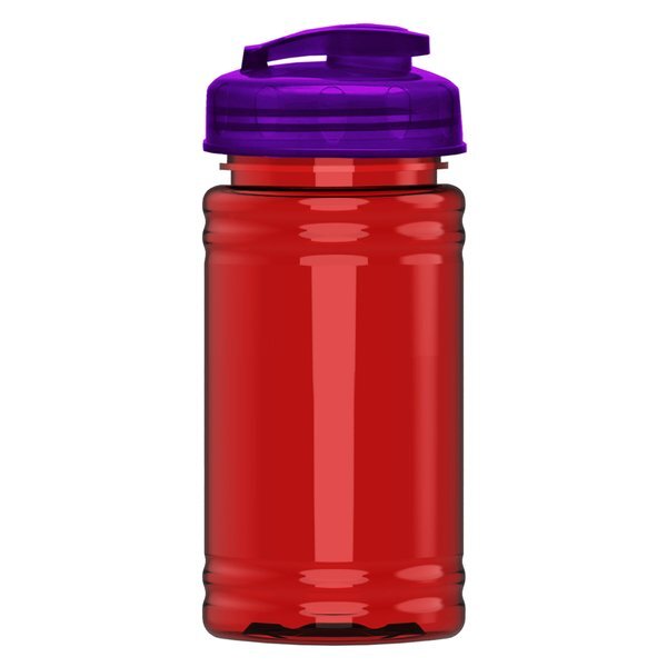 UpCycle Mini rPET Sports Bottle w/ USA Flip Lid, 16oz.
