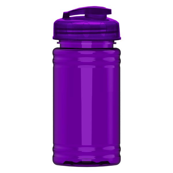UpCycle Mini rPET Sports Bottle w/ USA Flip Lid, 16oz.