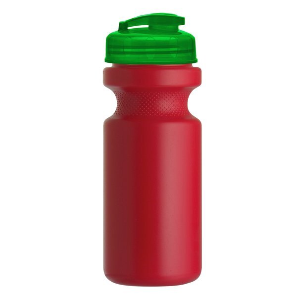 Eco-Cycle Bottle w/ USA Flip Lid, 22oz.