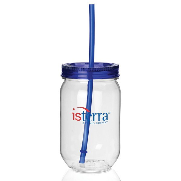 Fiesta Mason Jar Tumbler, 22oz.