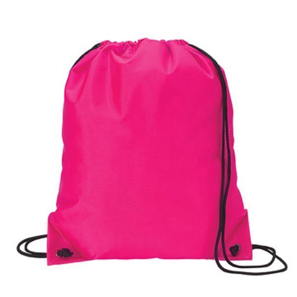Neon 210D Polyester Drawstring Sport Pack