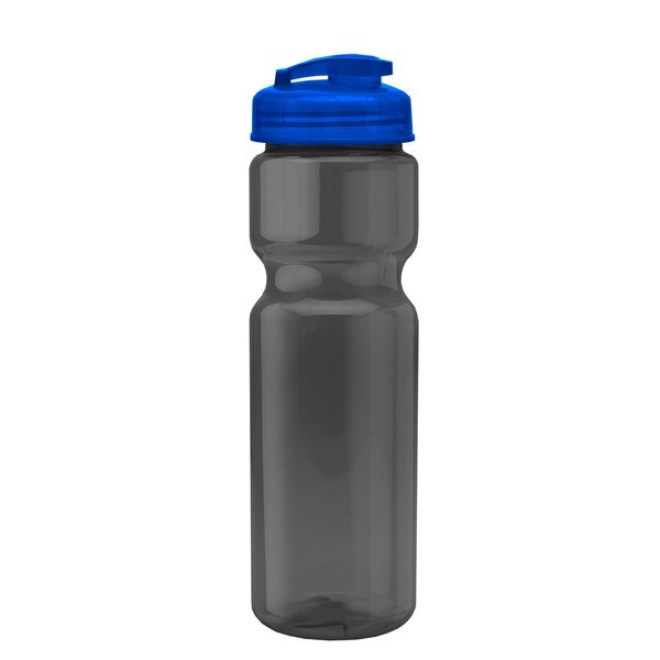 Champion Translucent Bottle w/ Flip Lid, 28oz.