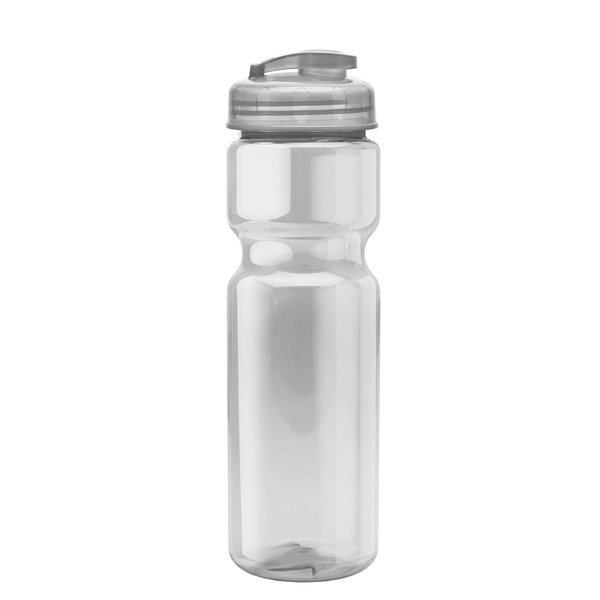 Champion Translucent Bottle w/ Flip Lid, 28oz.