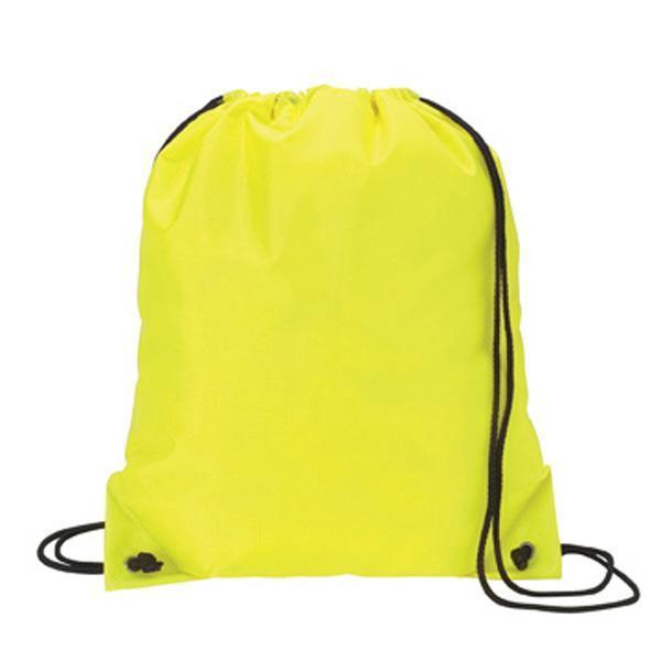 Neon 210D Polyester Drawstring Sport Pack