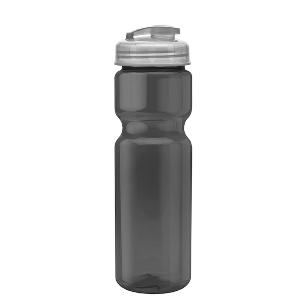 Champion Translucent Bottle w/ Flip Lid, 28oz.