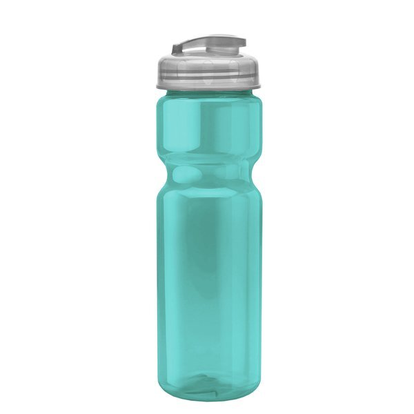 Champion Translucent Bottle w/ Flip Lid, 28oz.