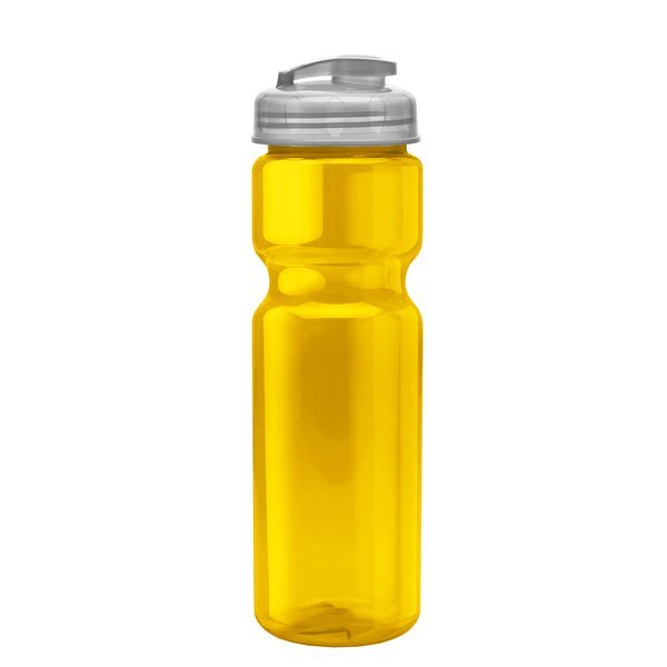 Champion Translucent Bottle w/ Flip Lid, 28oz.
