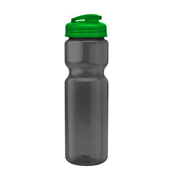 Champion Translucent Bottle w/ Flip Lid, 28oz.