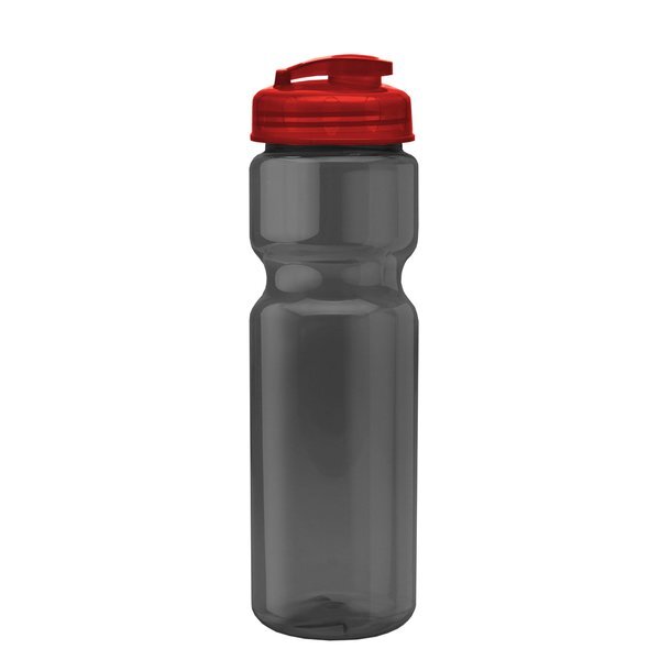 Champion Translucent Bottle w/ Flip Lid, 28oz.