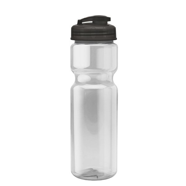 Champion Translucent Bottle w/ Flip Lid, 28oz.