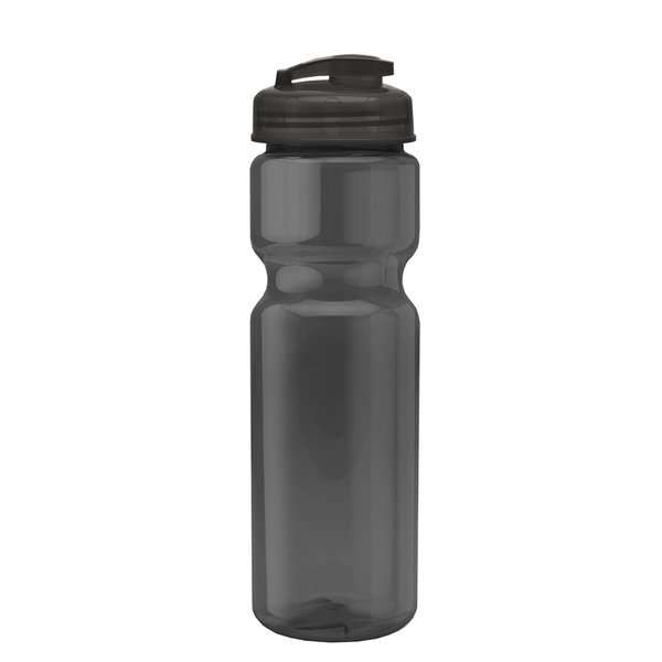 Champion Translucent Bottle w/ Flip Lid, 28oz.