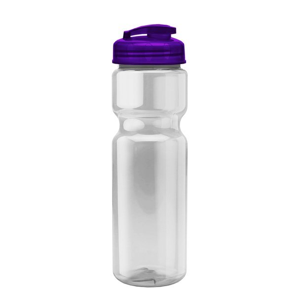 Champion Translucent Bottle w/ Flip Lid, 28oz.