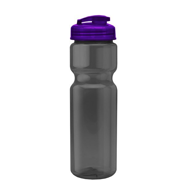 Champion Translucent Bottle w/ Flip Lid, 28oz.