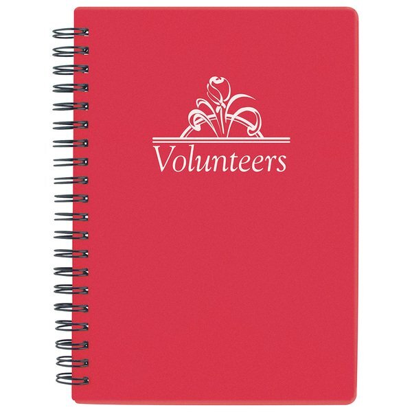 Translucent Spiral Notebook, 5" x 7"