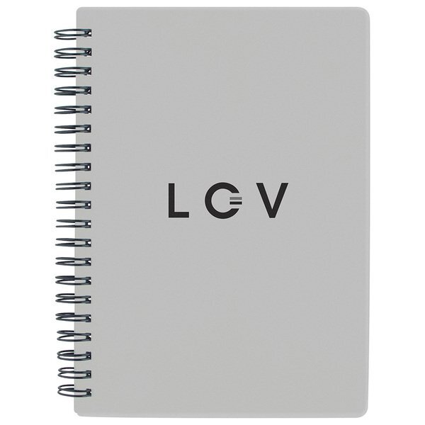 Translucent Spiral Notebook, 5" x 7"