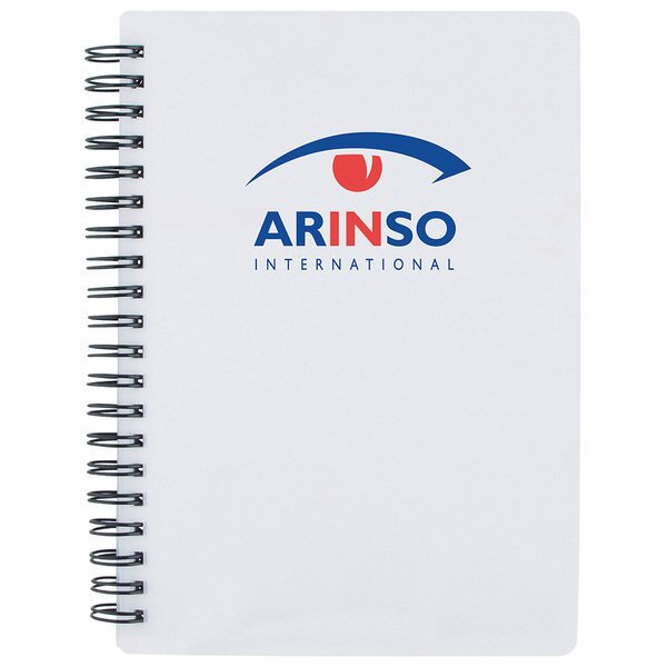 Translucent Spiral Notebook, 5" x 7"