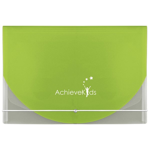 Color Flap Translucent Document Holder, 12-1/2" x 8-3/4"