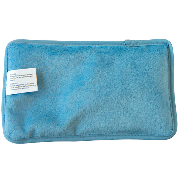 Plush Gel Beads Rectangle Hot & Cold Pack