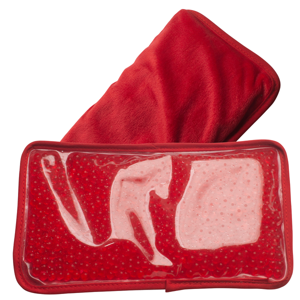 Plush Gel Beads Rectangle Hot & Cold Pack