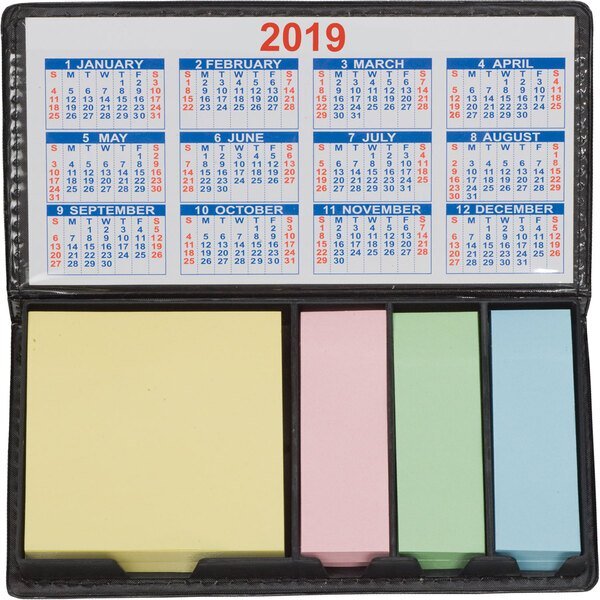 Sticky Note Pad & Flag Organizer