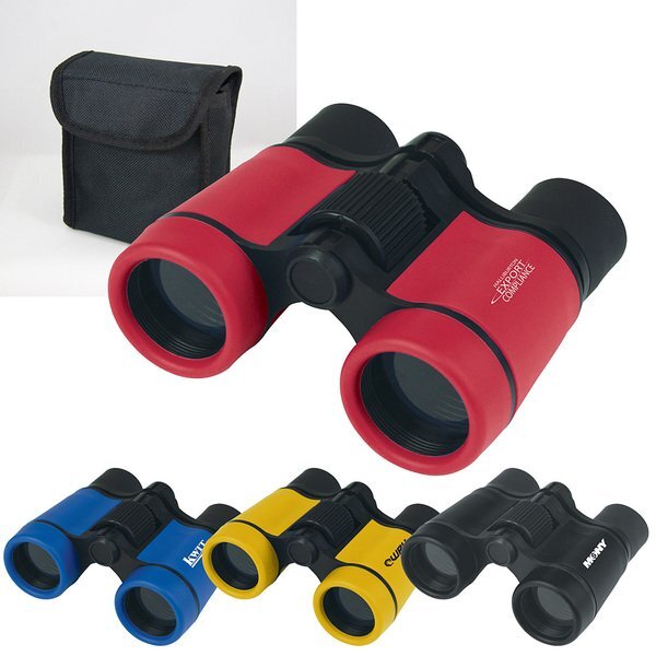 Rubberized Sports Binoculars