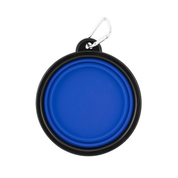 Collapsible Silicone Pet Bowl w/ Carabiner