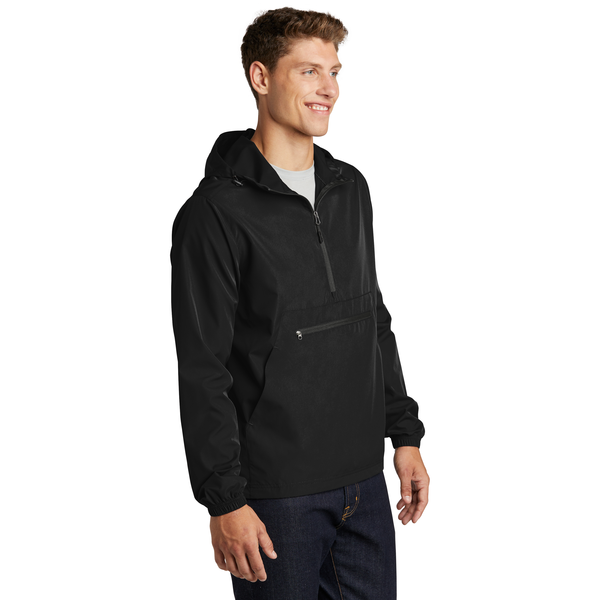 Sport-Tek® Polyester Unisex Packable Anorak
