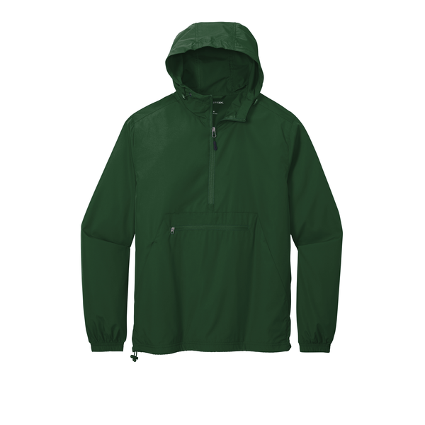 Sport-Tek® Polyester Unisex Packable Anorak