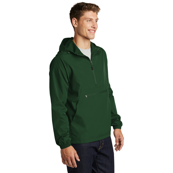 Sport-Tek® Polyester Unisex Packable Anorak