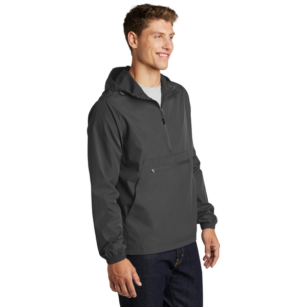 Sport-Tek® Polyester Unisex Packable Anorak