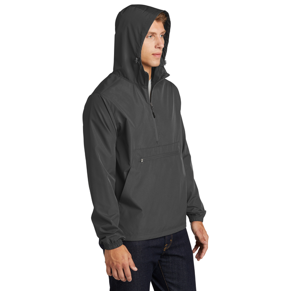 Sport-Tek® Polyester Unisex Packable Anorak