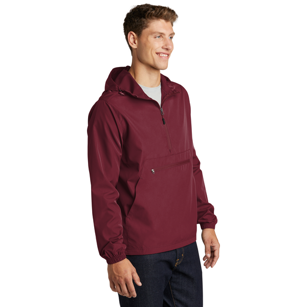 Sport-Tek® Polyester Unisex Packable Anorak