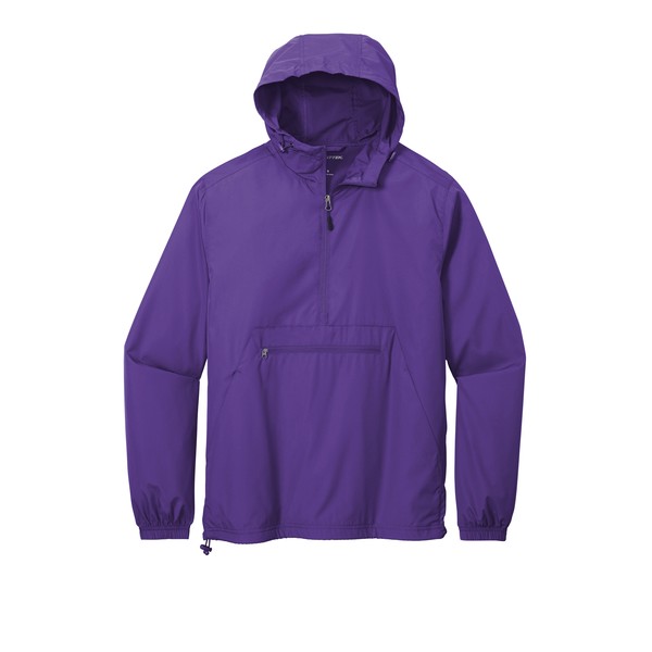 Sport-Tek® Polyester Unisex Packable Anorak