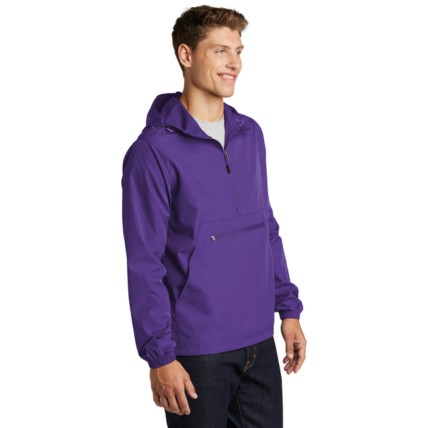 Sport-Tek® Polyester Unisex Packable Anorak