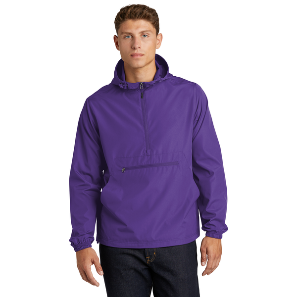 Sport-Tek® Polyester Unisex Packable Anorak