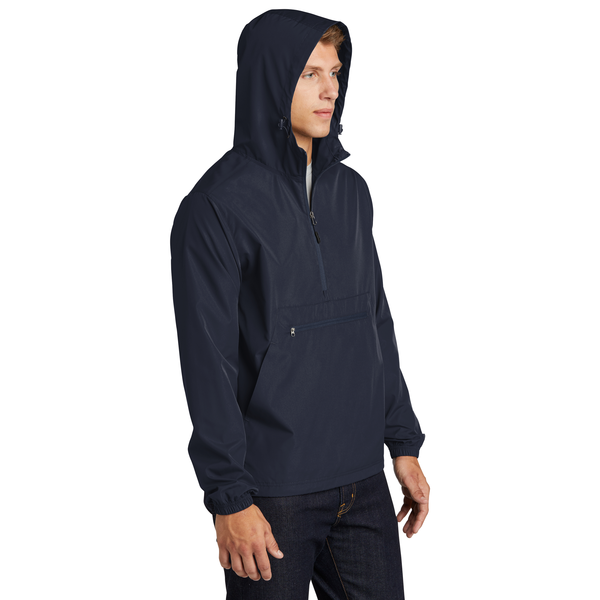 Sport-Tek® Polyester Unisex Packable Anorak