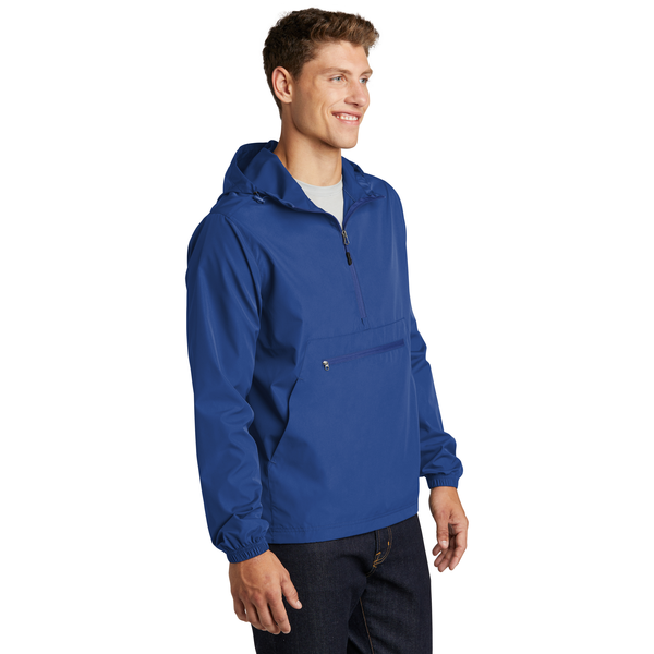 Sport-Tek® Polyester Unisex Packable Anorak