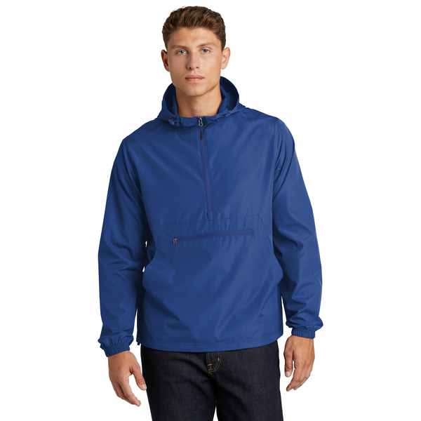 Sport-Tek® Polyester Unisex Packable Anorak