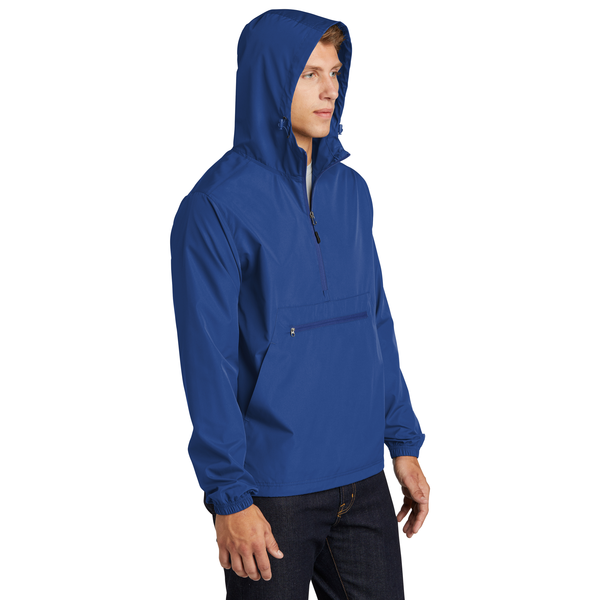 Sport-Tek® Polyester Unisex Packable Anorak