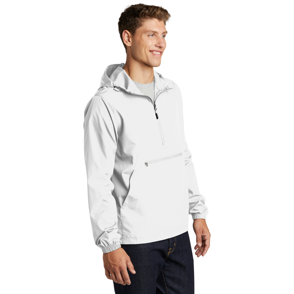 Sport-Tek® Polyester Unisex Packable Anorak