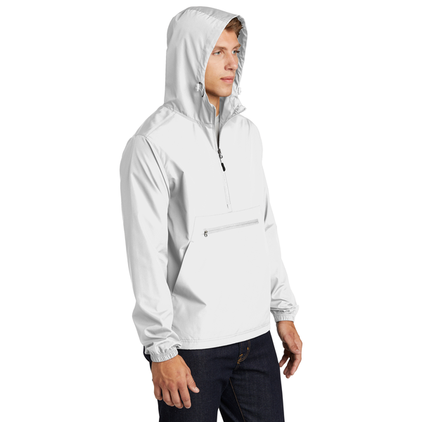 Sport-Tek® Polyester Unisex Packable Anorak