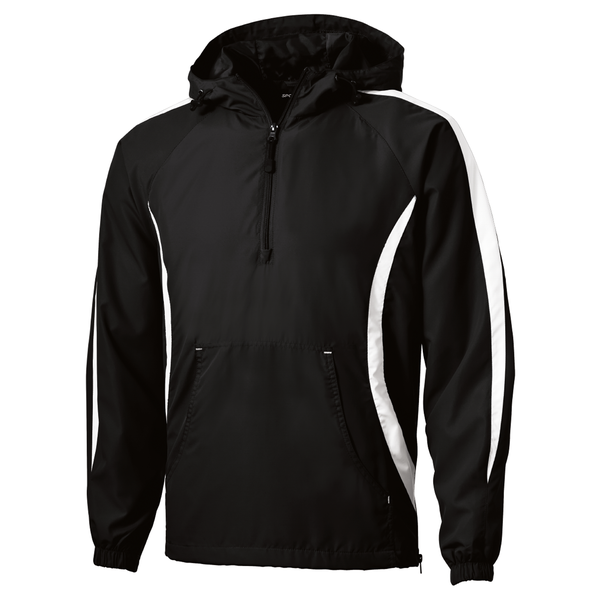 Sport-Tek® Colorblock Raglan Polyester Unisex Anorak