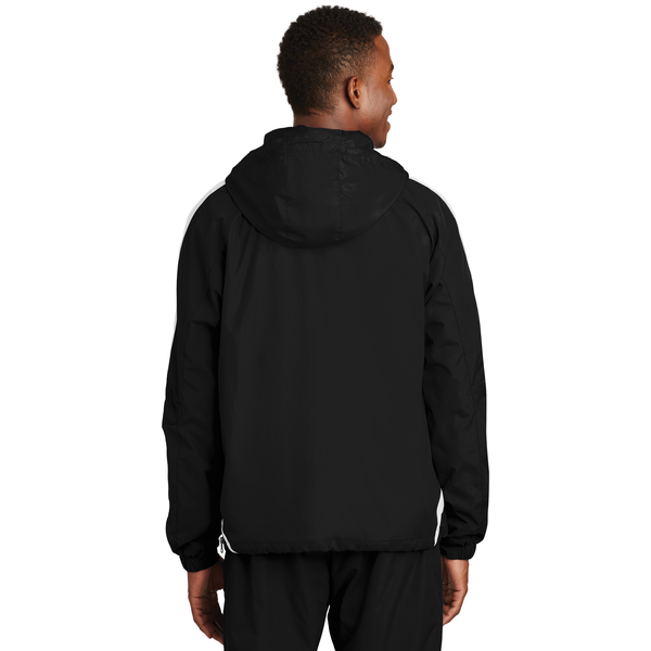 Sport-Tek® Colorblock Raglan Polyester Unisex Anorak