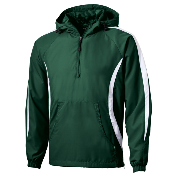 Sport-Tek® Colorblock Raglan Polyester Unisex Anorak