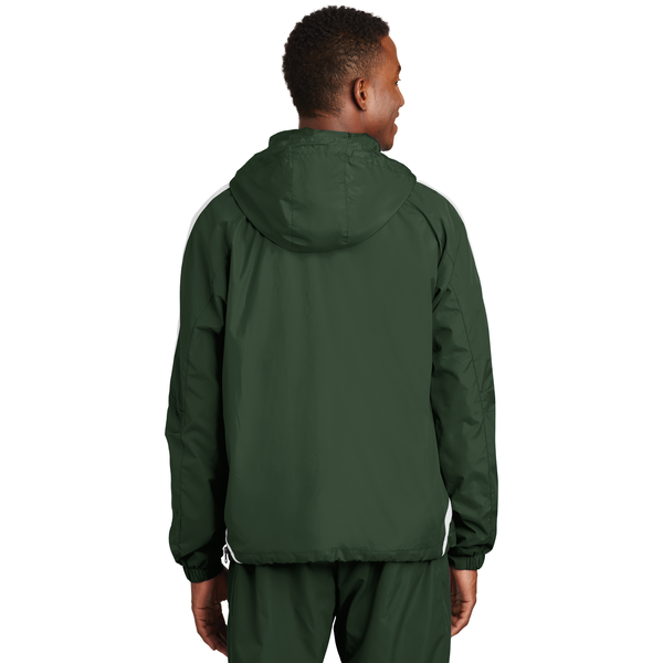Sport-Tek® Colorblock Raglan Polyester Unisex Anorak