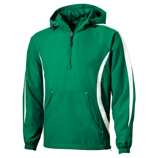 Sport-Tek® Colorblock Raglan Polyester Unisex Anorak