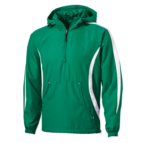 Sport-Tek® Colorblock Raglan Polyester Unisex Anorak