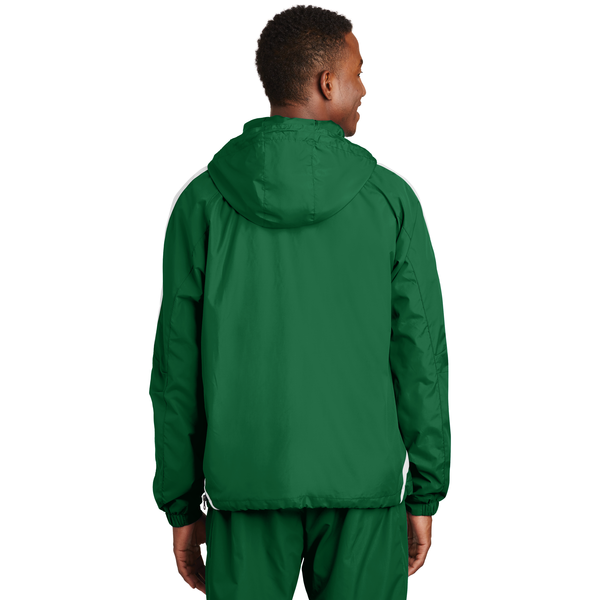 Sport-Tek® Colorblock Raglan Polyester Unisex Anorak