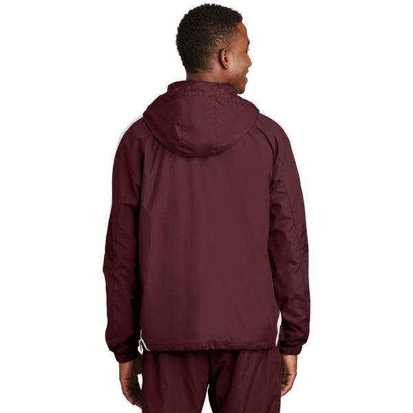 Sport-Tek® Colorblock Raglan Polyester Unisex Anorak