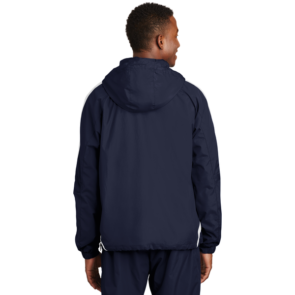 Sport-Tek® Colorblock Raglan Polyester Unisex Anorak
